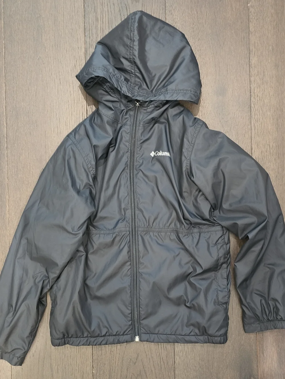 Bundle Under Armor Jacket And Columbia Kids' Lightweight Black Packable Jacket
